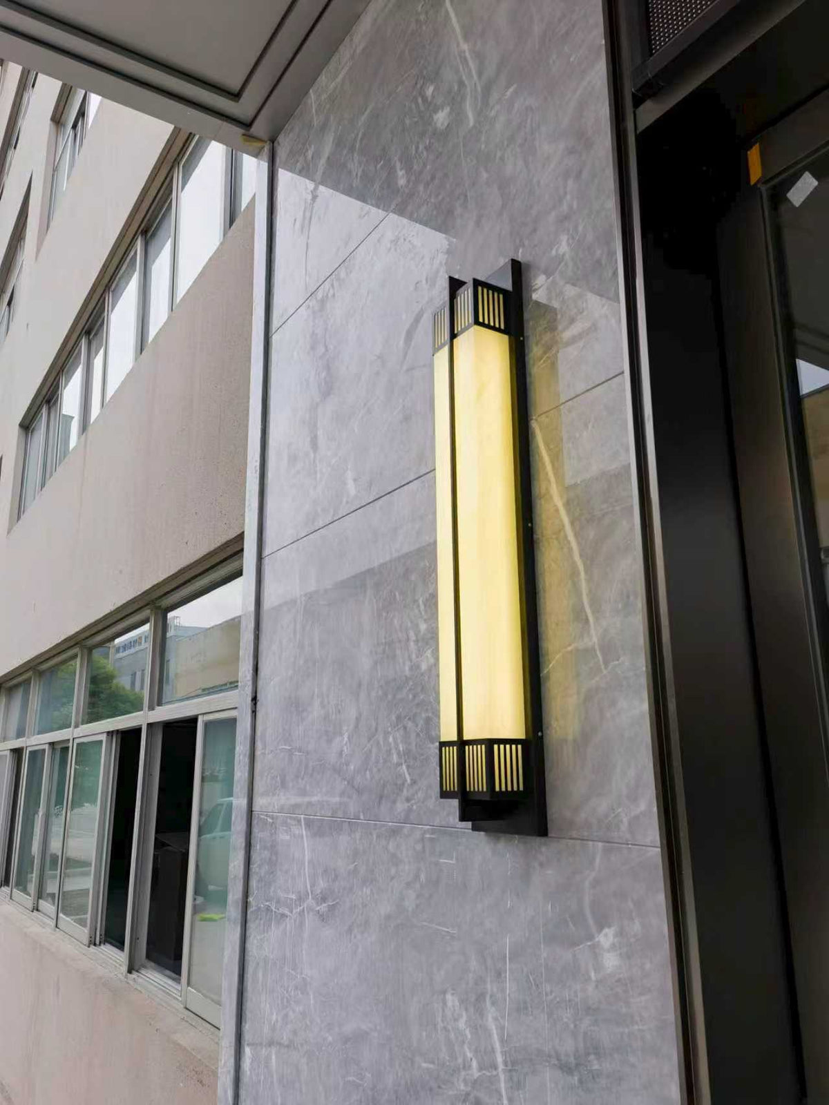 Portico Tall Outdoor Wall Lantern