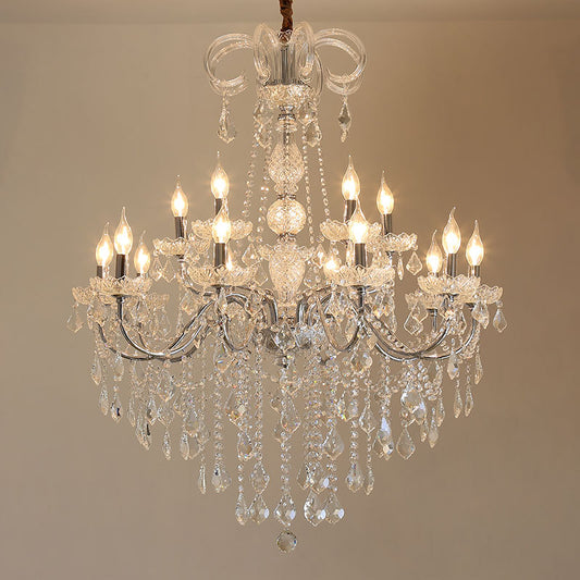 Ivoria Crystal Empire Chandelier