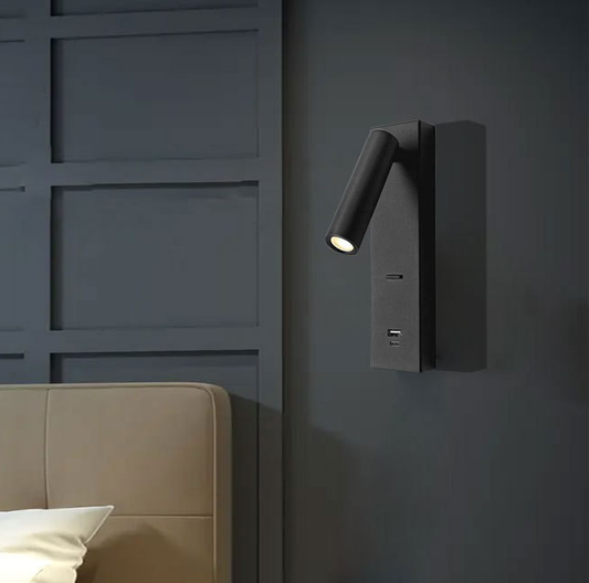 Nera Bedside Reading Wall Light