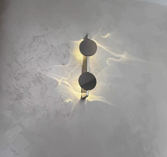 Ripple Disc Backlit Wall Sconce