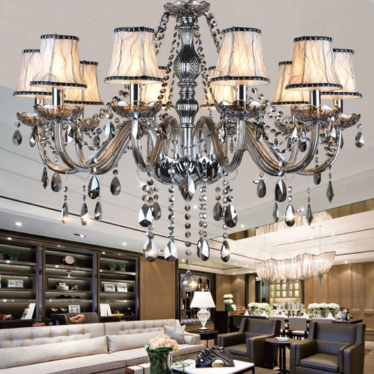 Bellavue Crystal Shade Chandelier