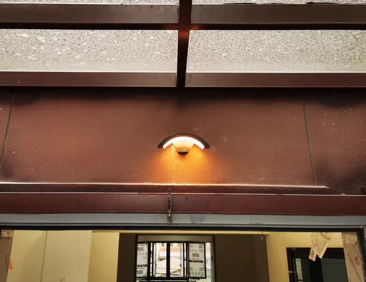 Arcelle Curved Outdoor Wall Sconce