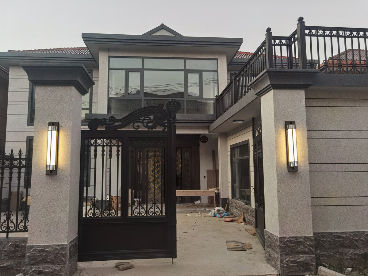 Portico Tall Outdoor Wall Lantern