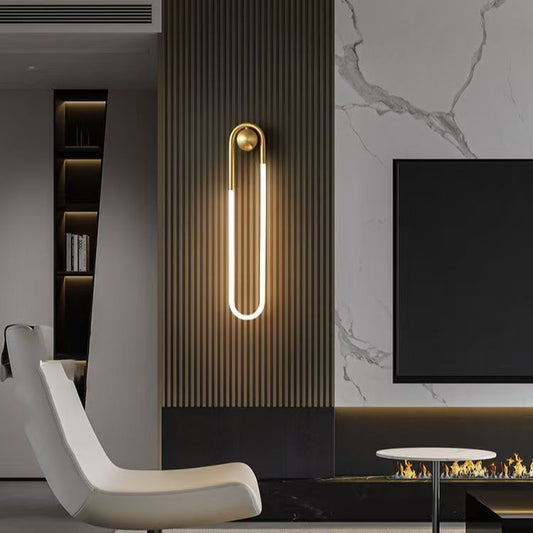 Loopline U-Shaped Wall Sconce