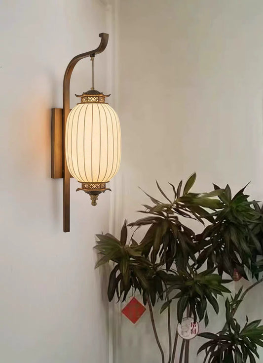 Veranda Ribbed Glass Wall Lantern