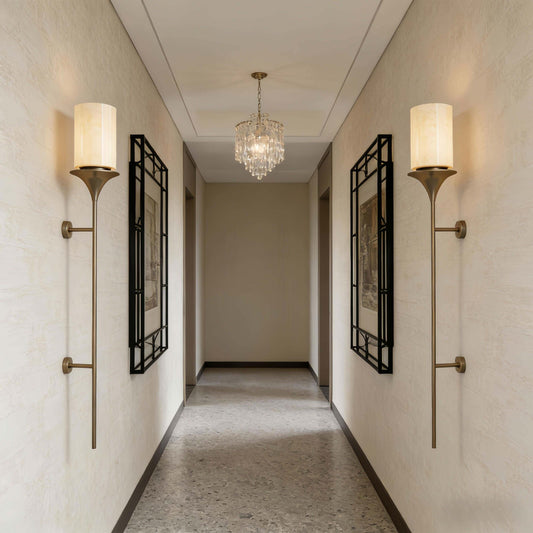 Cambria Candle Arm Wall Sconce