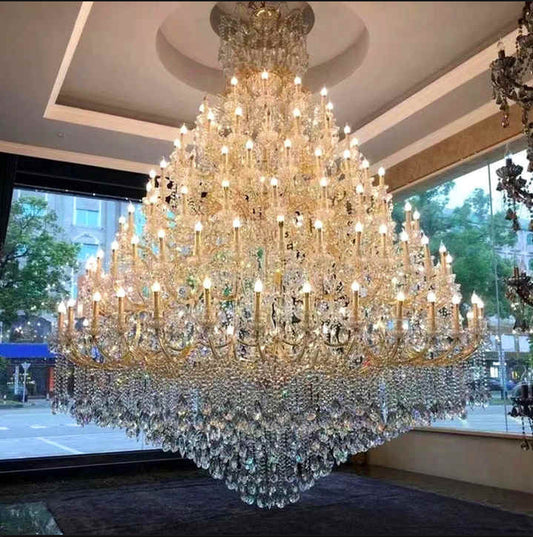 Valenne Cascade Crystal Foyer Chandelier