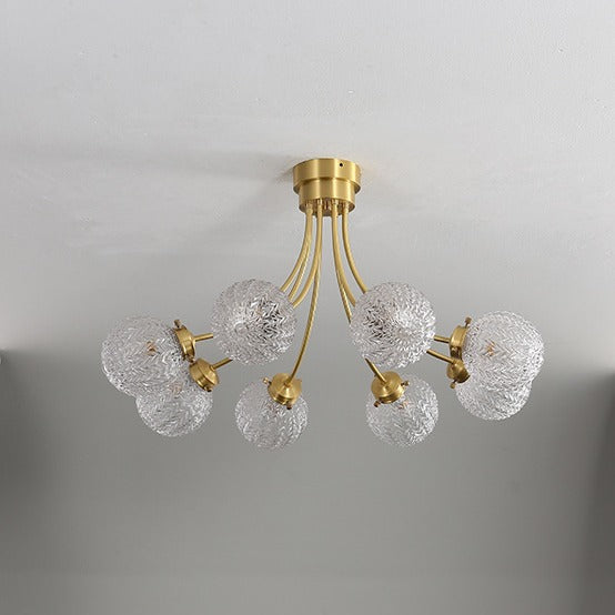 Bulle Glass Globe Chandelier