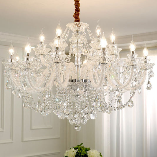 Noirelle Black Crystal Chandelier
