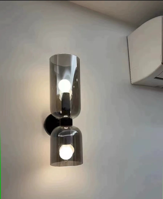 Monique Frosted Cup Wall Sconce