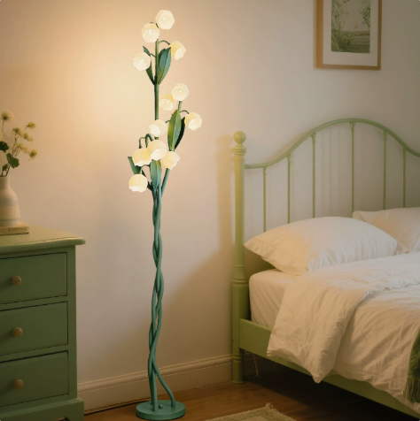 Florent Floral Vine Floor Lamp