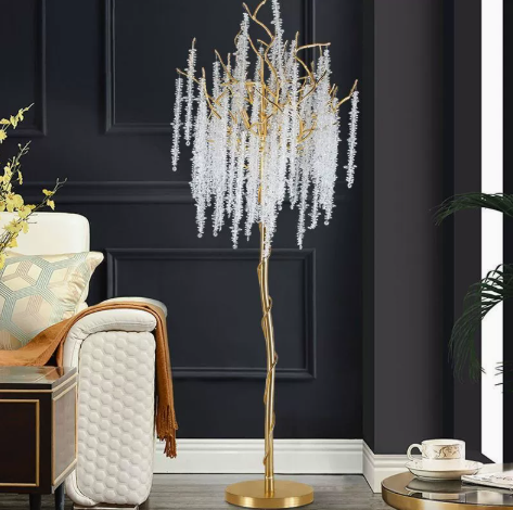 Aurelia Crystal Branch Floor Lamp