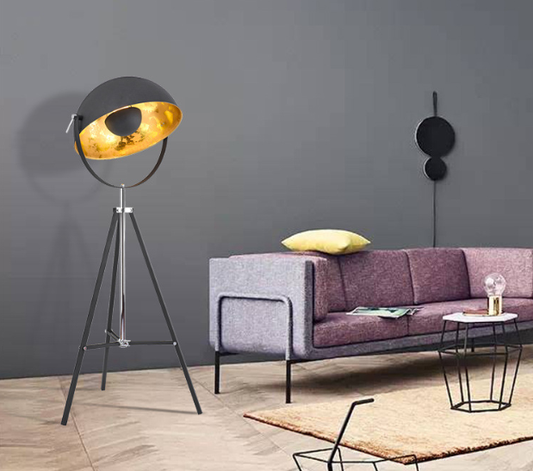 Cineva Tripod Spotlight Floor Lamp