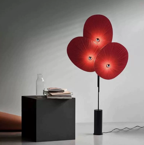 Lotus Disc Cluster Floor Lamp