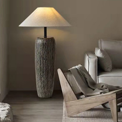 Cairn Textured Column Floor Lamp