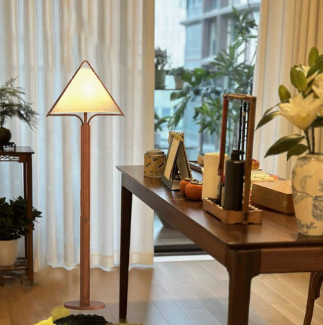 Harlow Triangle Shade Floor Lamp