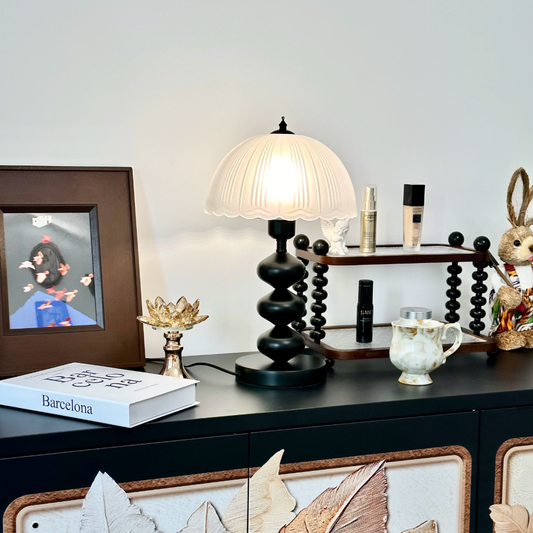 Corvina Pleated Shade Table Lamp