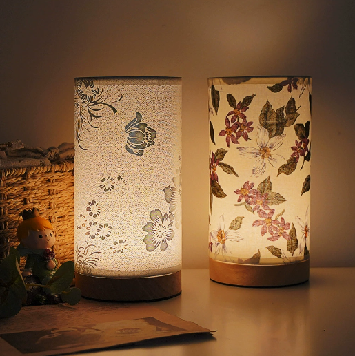 Botanica Cylinder Table Lamp