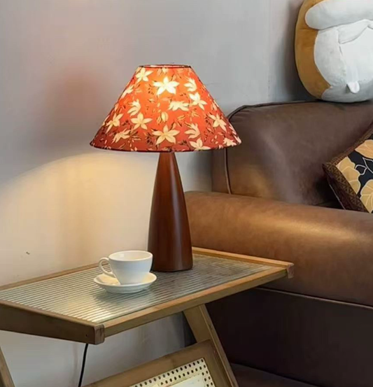 Autumn Floral Table Lamp