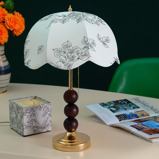 Botanique Scalloped Shade Table Lamp