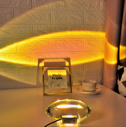 Prism Aurora Crystal Accent Lamp