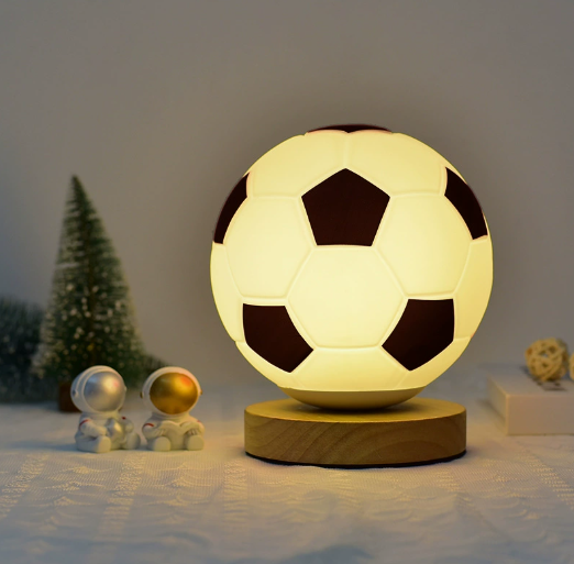 Goal Soccer Ball Table Lamp