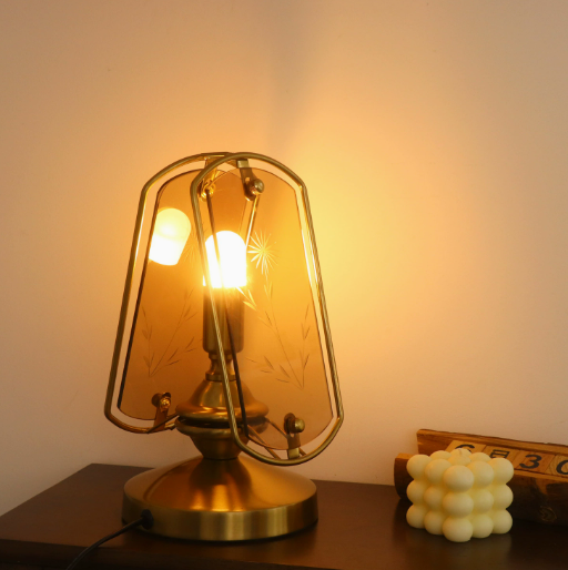 Atelier Double Bulb Glass Table Lamp