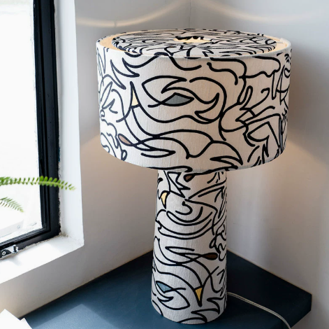 Graffiti Graphic Table Lamp
