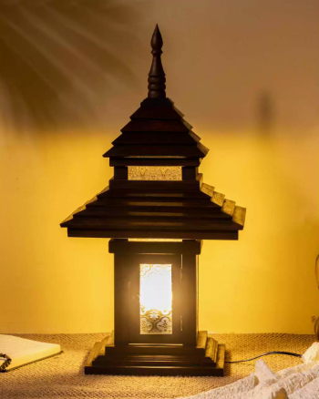 Pagoda Lantern Table Lamp