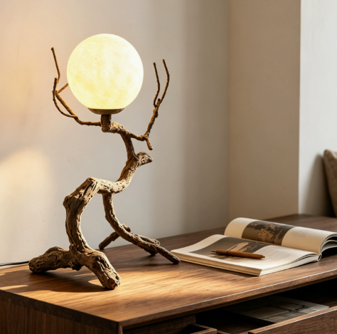 Luna Branch Globe Table Lamp