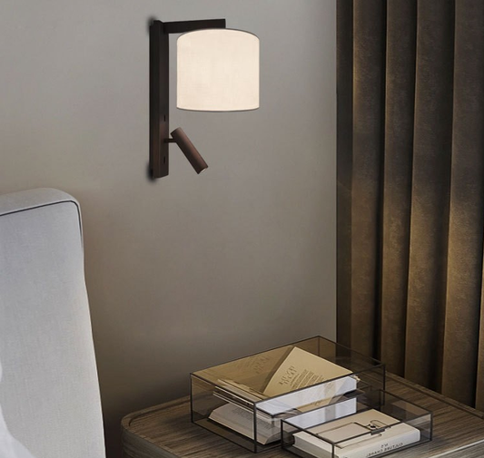 Hotelier Shade & Reading Wall Sconce