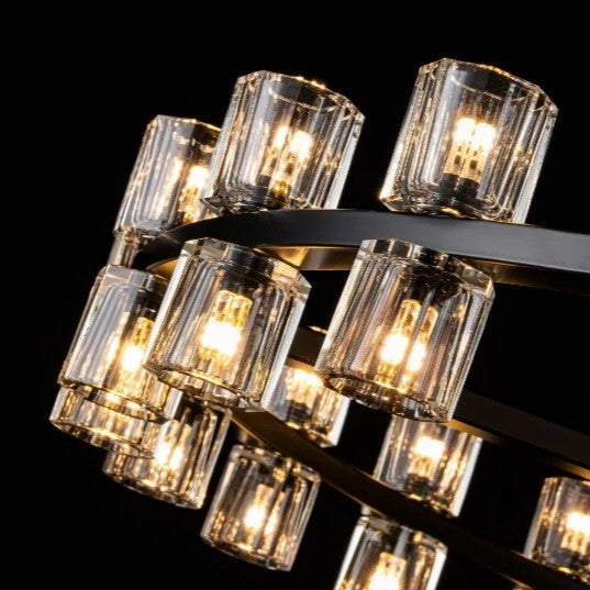 Wine-Glass Round Chandelier 60''